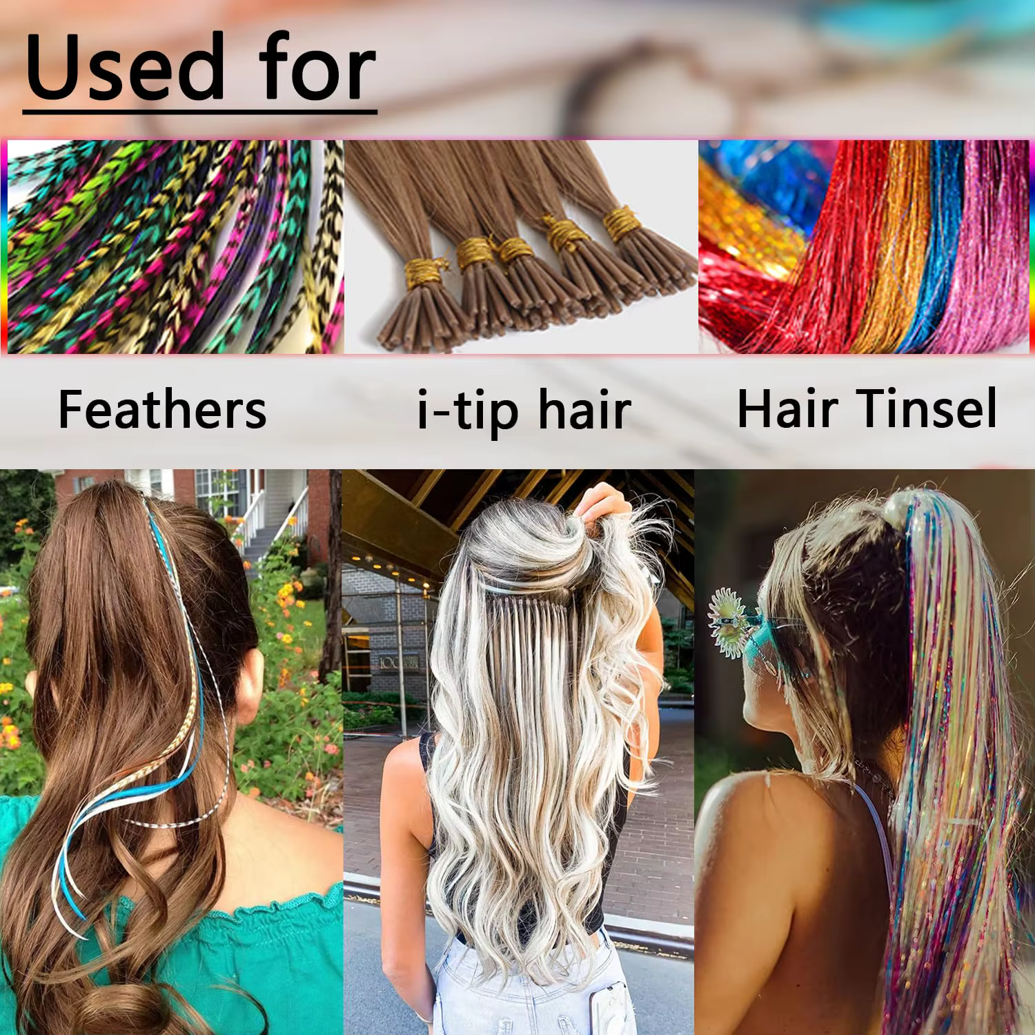1000 pièces extension de cheveux micro anneau lien perles 5mm perles doublées de silicone adaptées a