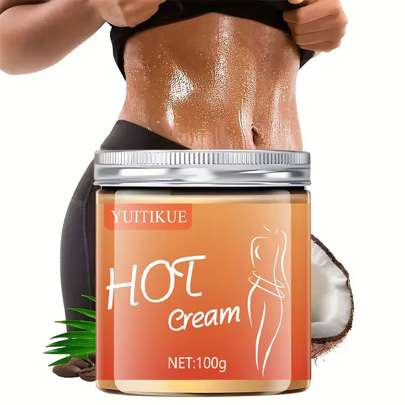 Crème raffermissante chaude 100g - partenaire d'entraînement, resserre la poitrine/bras/abdomen, hyd