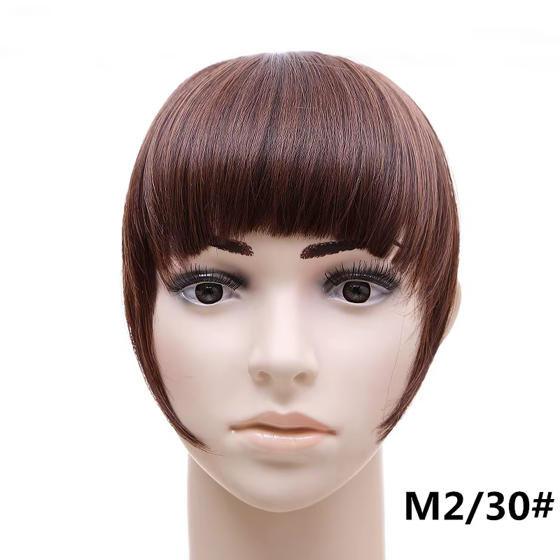 Réinitialisation in Bangs Extensions de cheveux pour femmes, réinitialisation sur les contaminants,