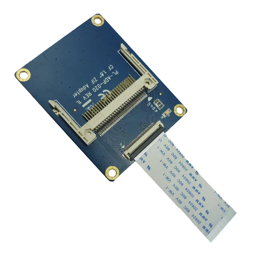 IT-GO-Adaptateur de carte mémoire CF Flash Compact, 1.8 pouces, vers CE Ipod ZIF SSD HDD avec direct