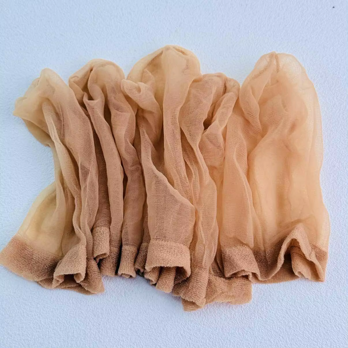 100/50/30/20/10 pièces Bonnets de perruque en nylon beige transparents pour femmes, pour perruques L