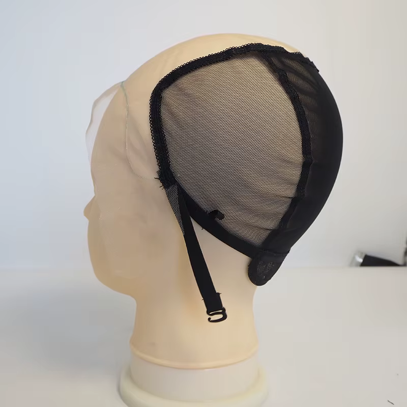 Bonnets de perruque avant en dentelle 13*6 pouces pour la fabrication de petites perruques réglables
