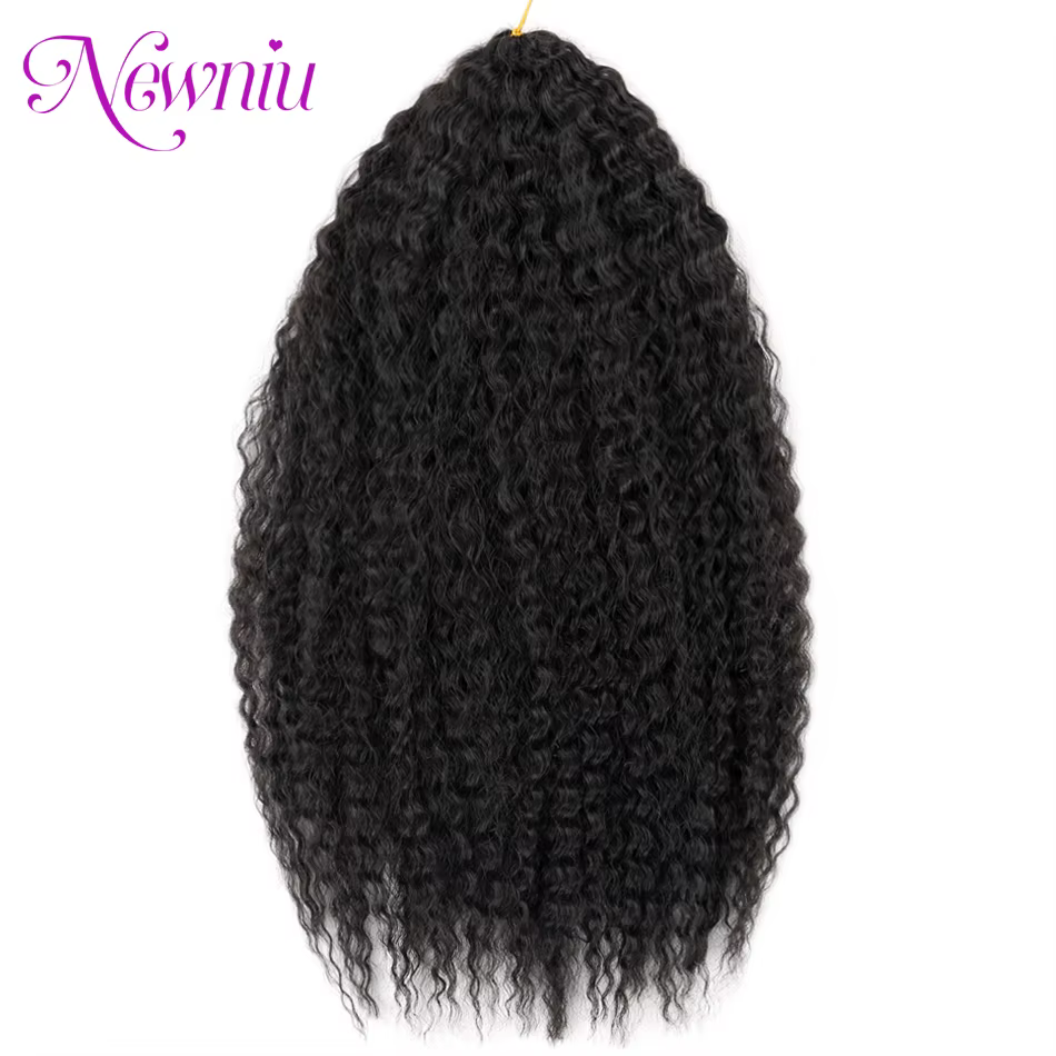 Dreadlocks faits à la main Tresses au crochet Extensions de cheveux pour femmes noires Dreadlocks co