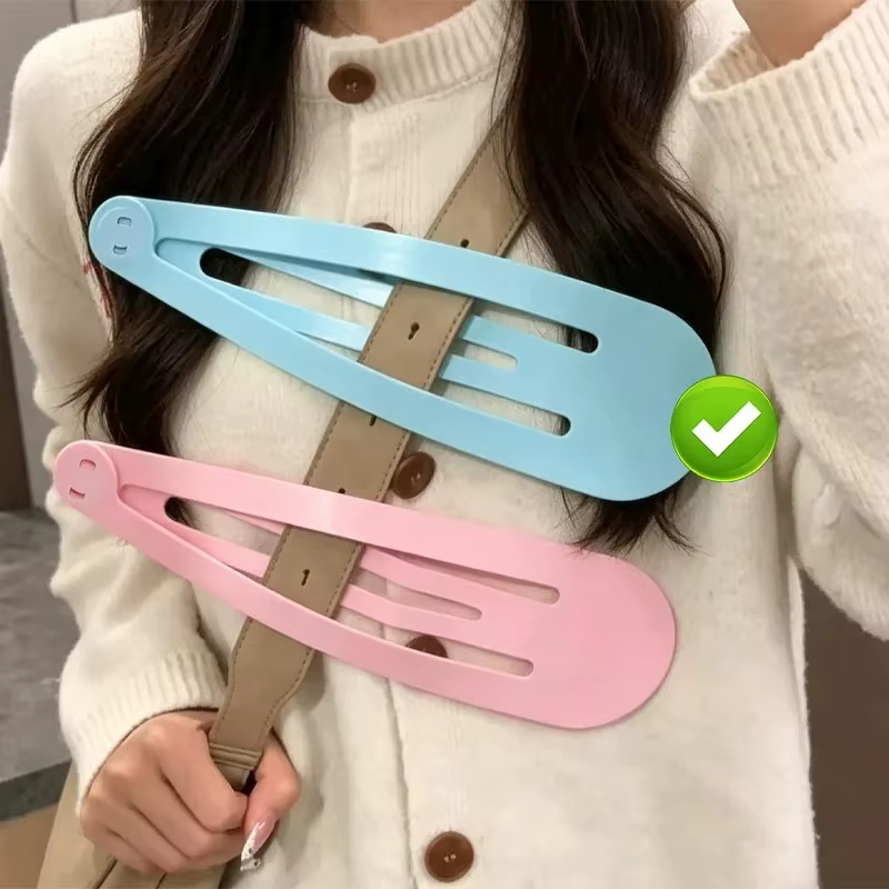Pince à cheveux géante amusante de 20 cm, barrette géante colorée, pinces à cheveux BB anti-stress
