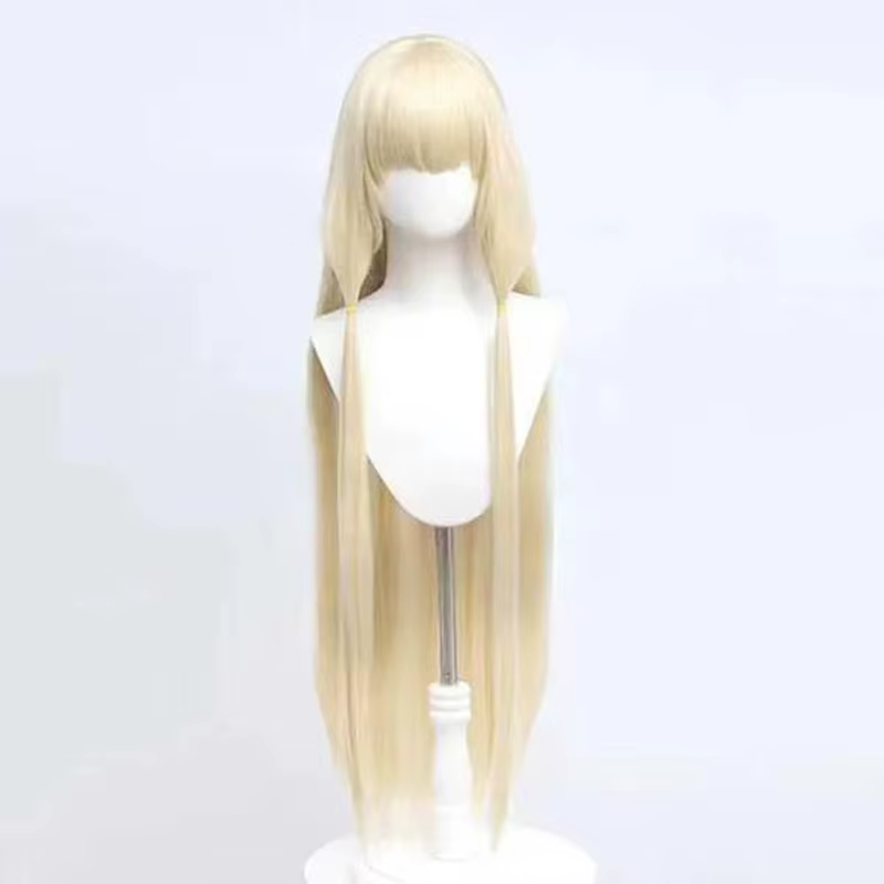 Chobits Cosplay perruque Chii Anime Coser synthétique longue perruque droite jolie fille haute quali