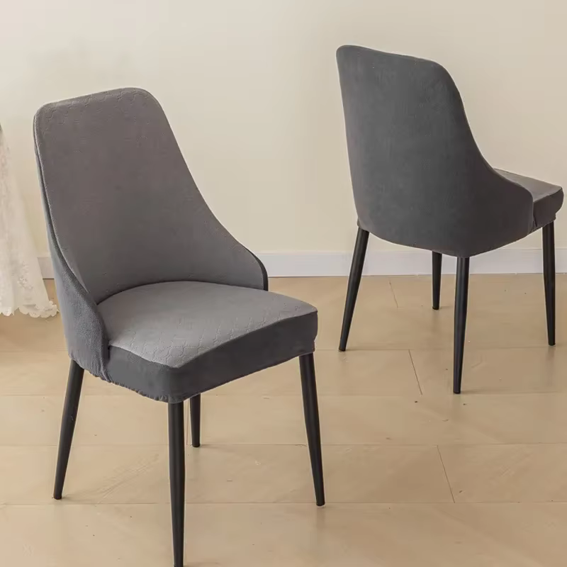 Housses de fauteuil extensibles et souples, pour salon, housse de siège à dossier haut élastique, la