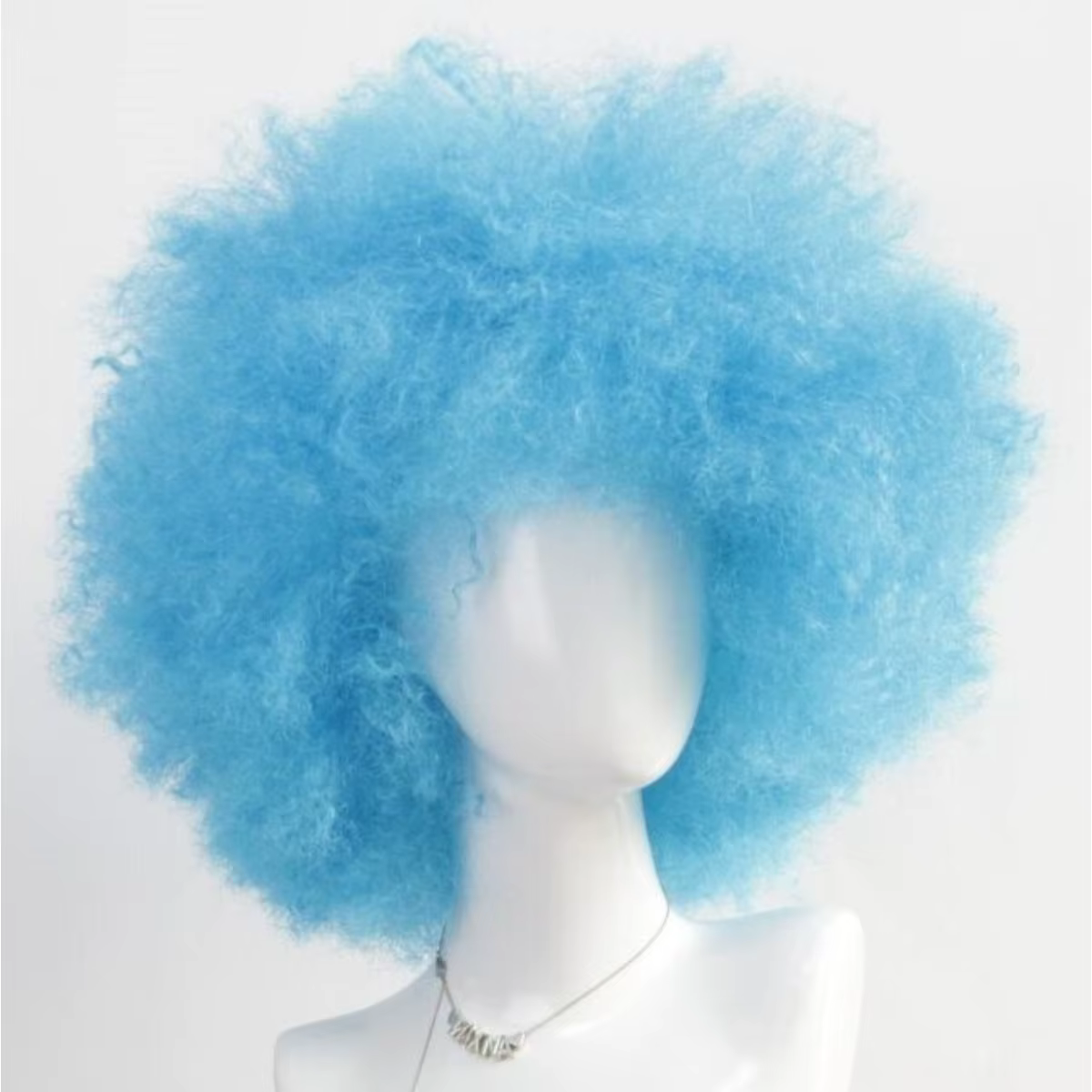 Perruques synthétiques Afro bouclées des années 70 pour femmes noires, sans colle, douces, noires, g