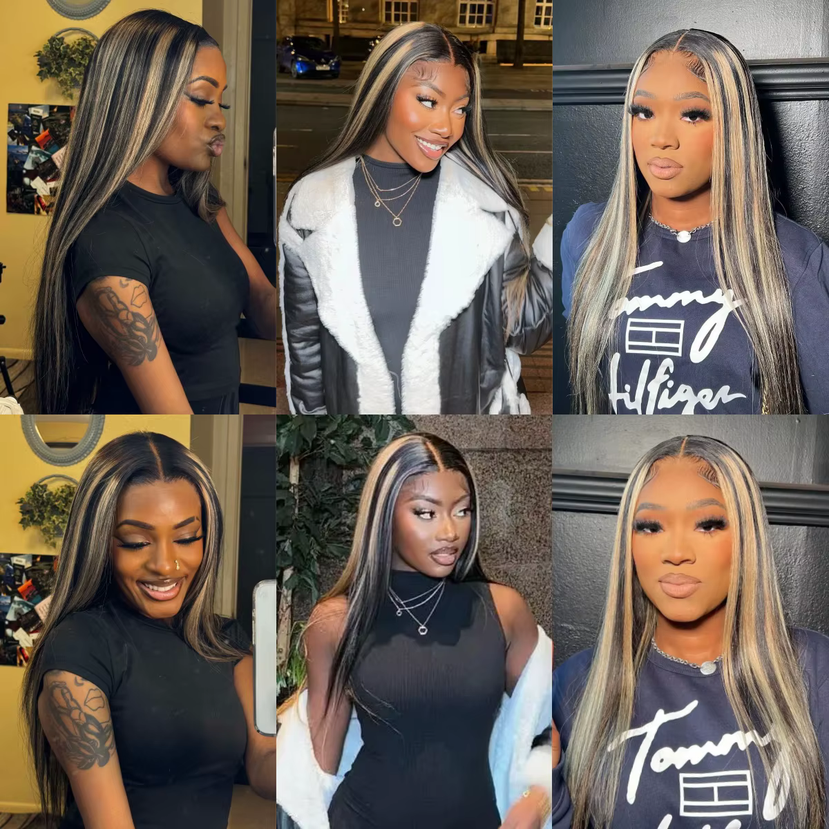 Mise à niveau 1B 27 mettre en évidence 13X4 13x6 dentelle frontale perruques de cheveux humains 180%