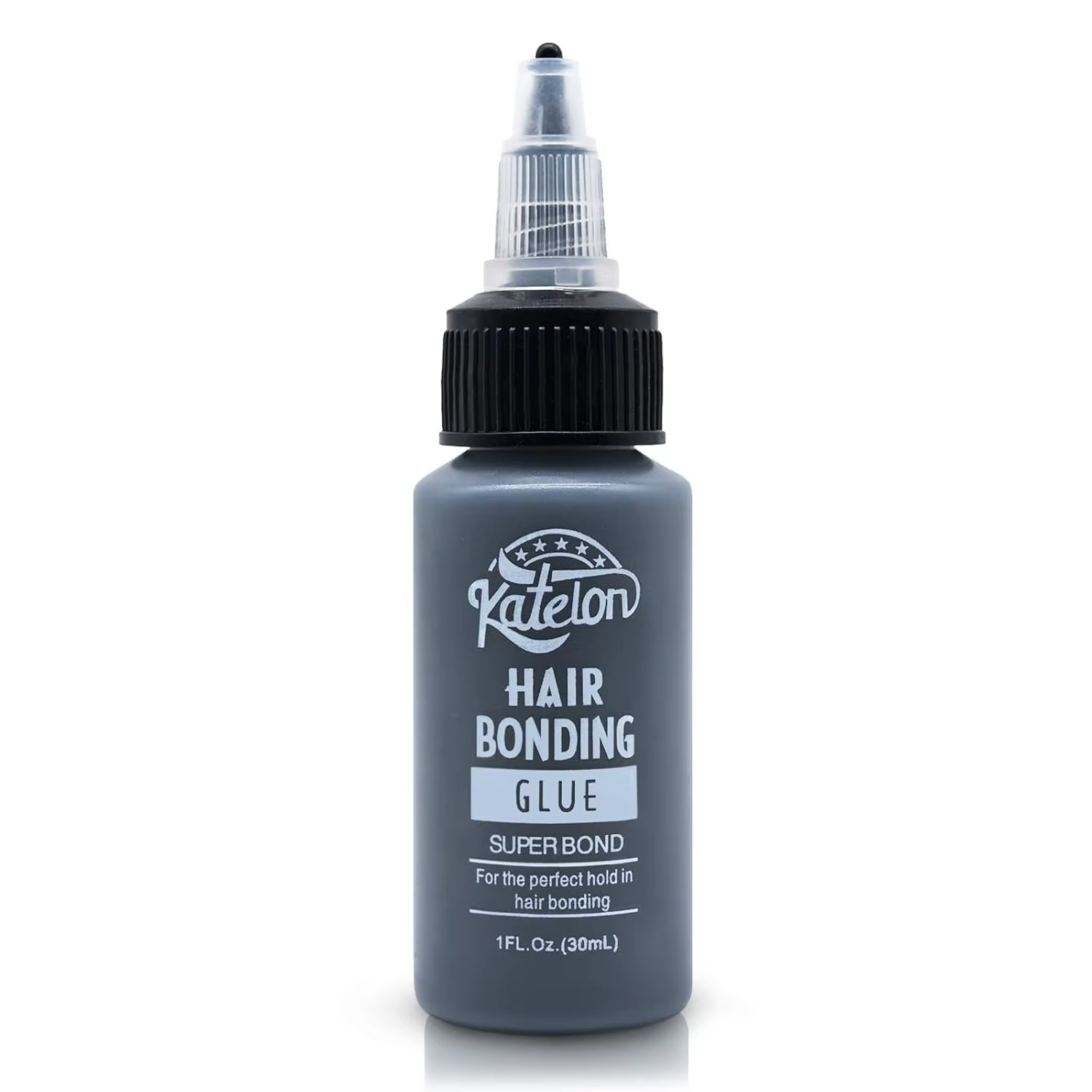 Colle noire pour extensions de cheveux, colle longue durée, adhésif à séchage rapide, dissolvant de 