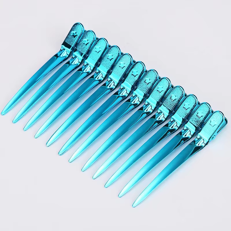 36 pinces de sectionnement en acier inoxydable pour coiffure et coupe de cheveux