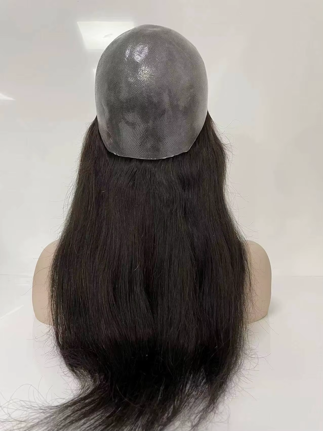 Perruques de cheveux humains à Base nouée en Pu pour femmes perruques juives durables 100% perruque
