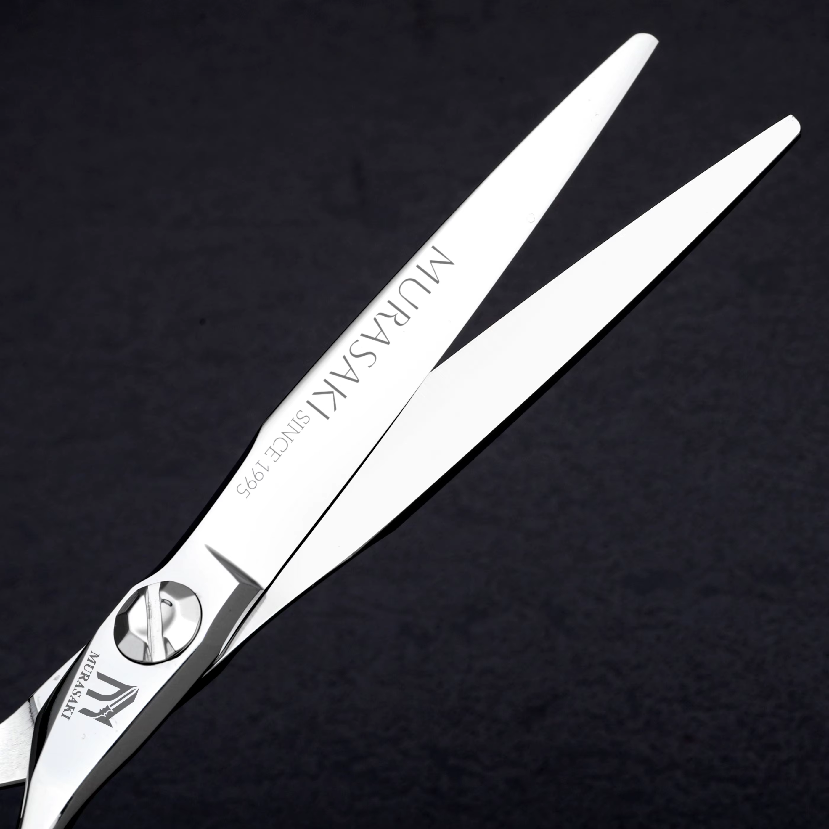 Ciseaux de coiffure de haut niveau MURASAKI, ciseaux de barbier de 5,7-6,3-6,8 pouces, fabriqués en
