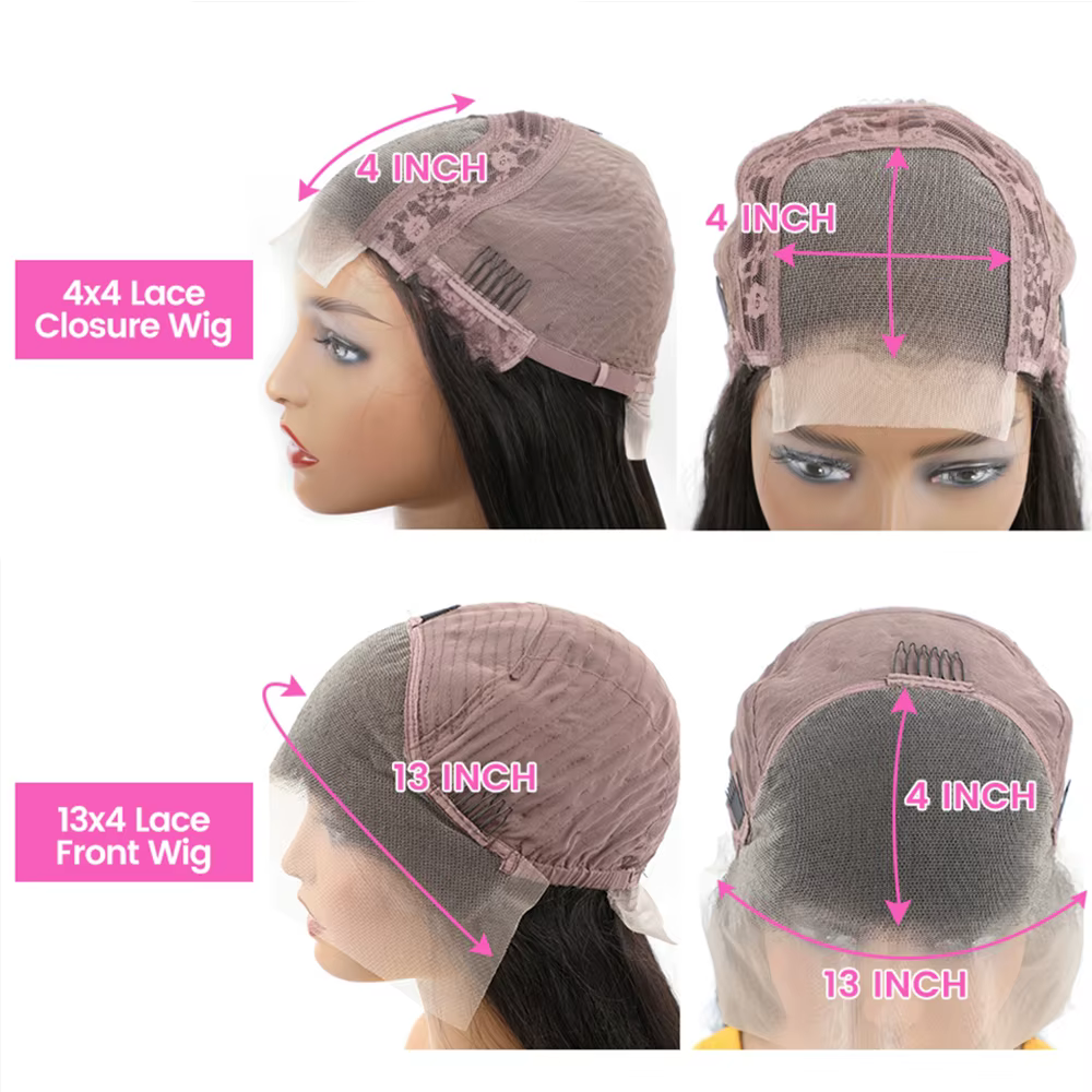 Perruque Lace Front Wig Body Wave naturelle, cheveux humains, blond miel, pre-plucked, 1B 27, ombré,
