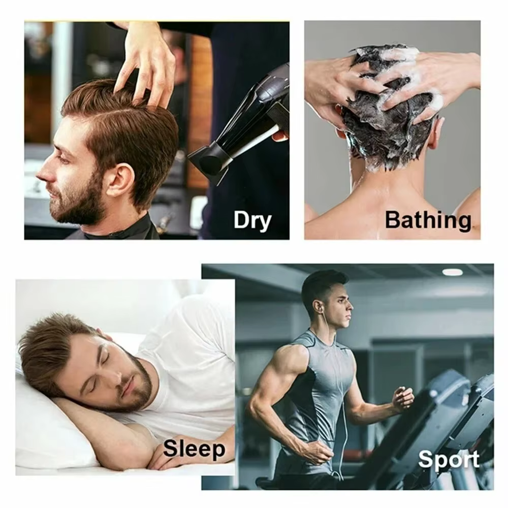 Hollywood toupet hommes perruques respirant dentelle suisse & Pu 100% cheveux humains naturels mâle 