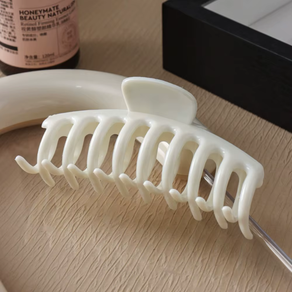 Pinces à cheveux souples en silicone pour femmes, pinces requin flexibles et résistantes, anti-chute