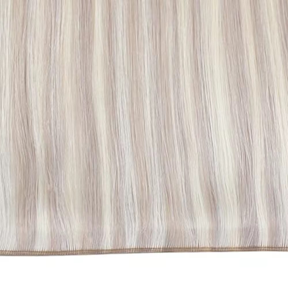 Bande Invisible pleine brillance dans les Extensions de cheveux de trame cheveux humains 4 pièces tr