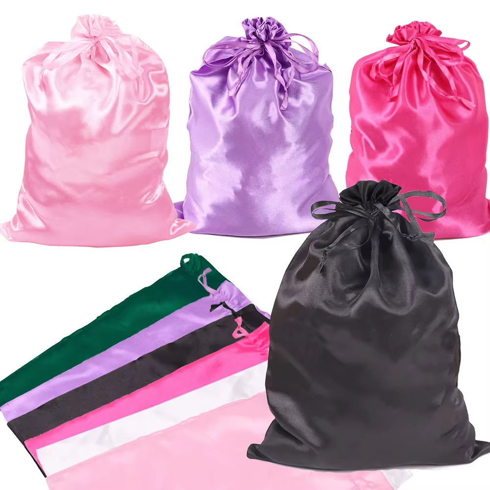Sacs pour perruques, sacs pour Extensions de cheveux avec cordon de serrage, sac pour perruque en Sa
