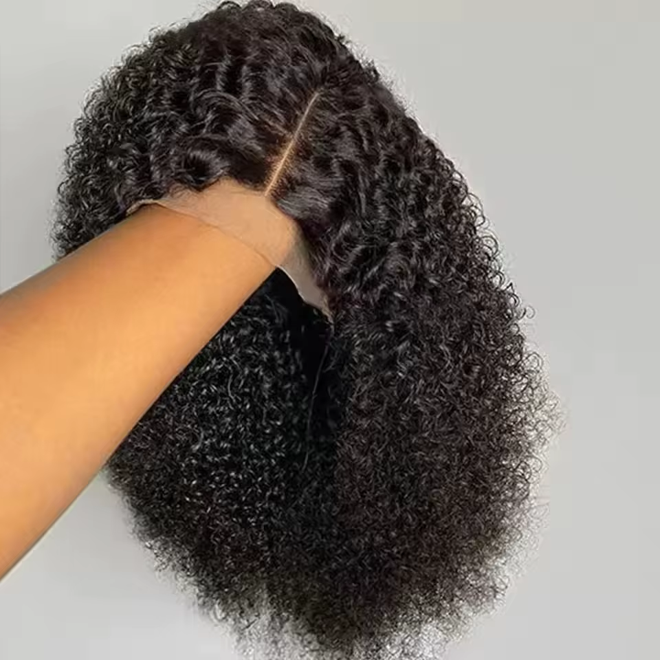 Perruques sans colle à densité 230 %, cheveux humains pré-épilés, perruque frontale en dentelle Deep