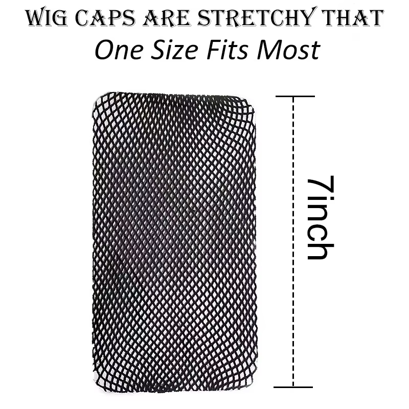 Filets à cheveux bonne qualité maille tissage noir perruque filet à cheveux faisant des casquettes t