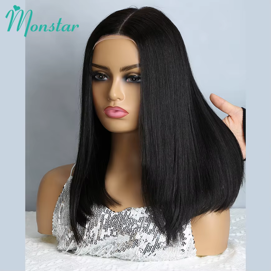 280% brut vietnamien dentelle frontale perruque cheveux humains 13x4 Bob perruques naturel noir os d