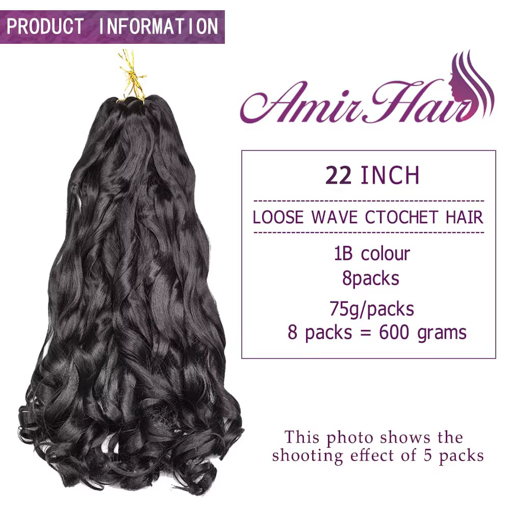 Extensions de cheveux tressés en spirale pour femmes, boucles françaises, cheveux synthétiques pré-é