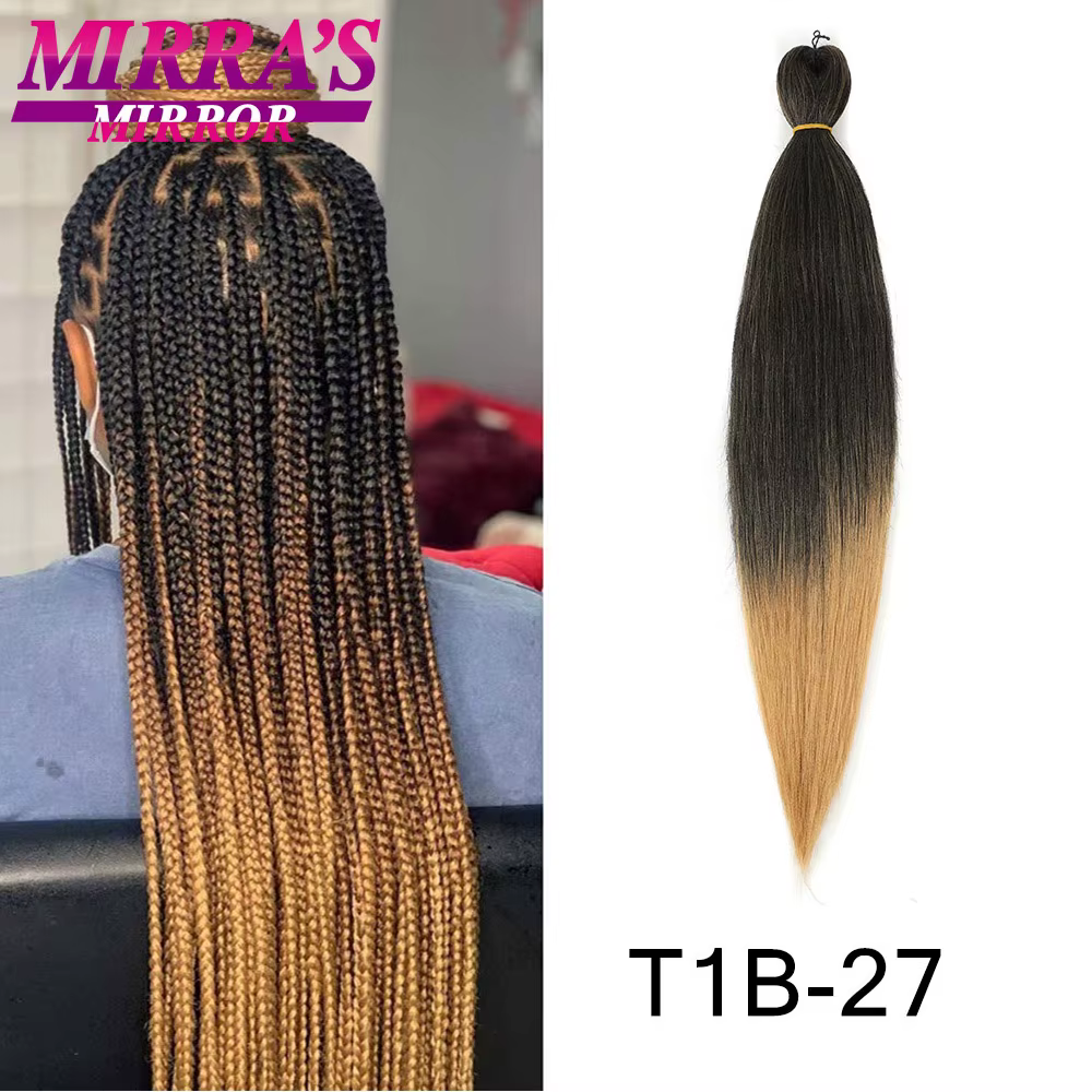 Tressage cheveux pré-étiré 48 "long tressage Extensions de cheveux professionnel doux synthétique tr