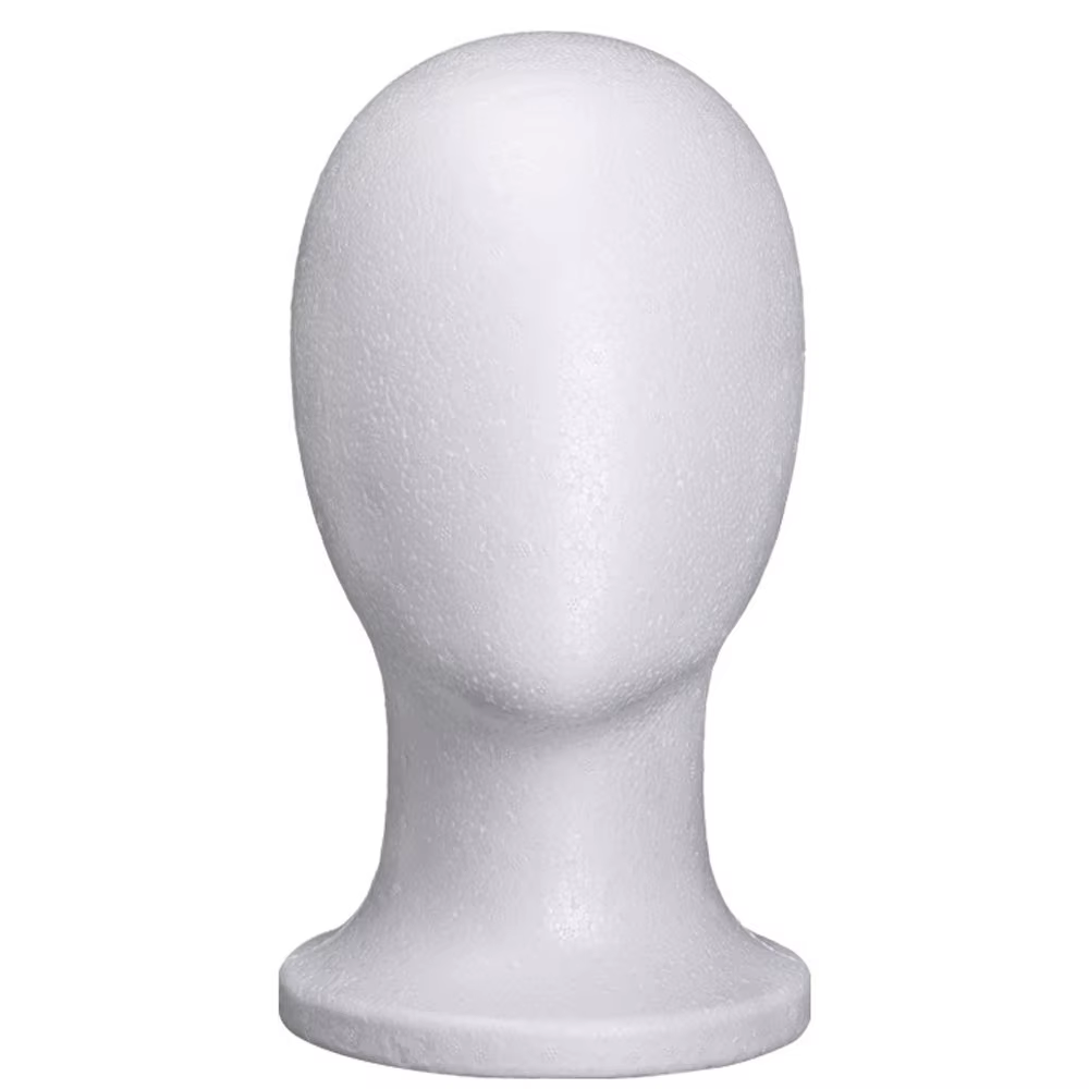 Tête de Mannequin en mousse pour femme, 22 pouces, affichage de la tête de perruque, outils de coiff