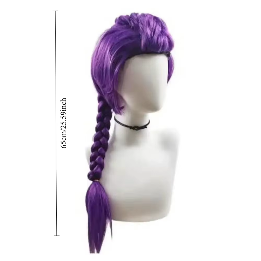 Perruque longue de 37,2 pouces, style anime K-pop, mignonne et tendance, pour costume Rumi, perruque