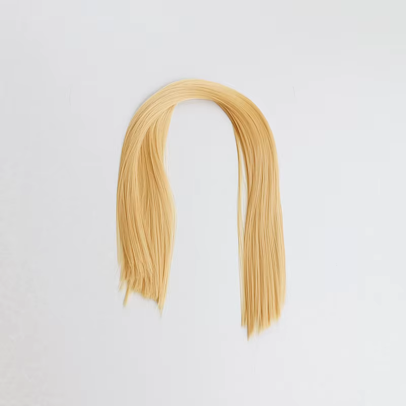 Serena Tsukino Usagi Cosplay perruque Annie 130 cm blond argent Double longue queue de cheval résist