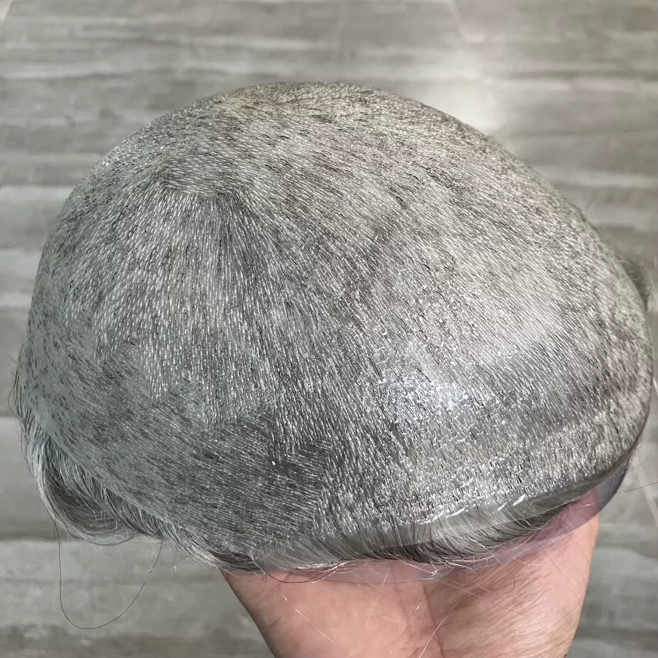 100% européenne prothèse de cheveux humains homme perruque super épaisseur peau 0.04mm pu hommes tou
