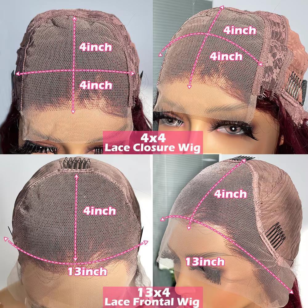 Perruque Lace Front Wig Body Wave Brésilienne Naturelle, Cheveux Blond Miel, Sans Colle, 13x6 HD, 30