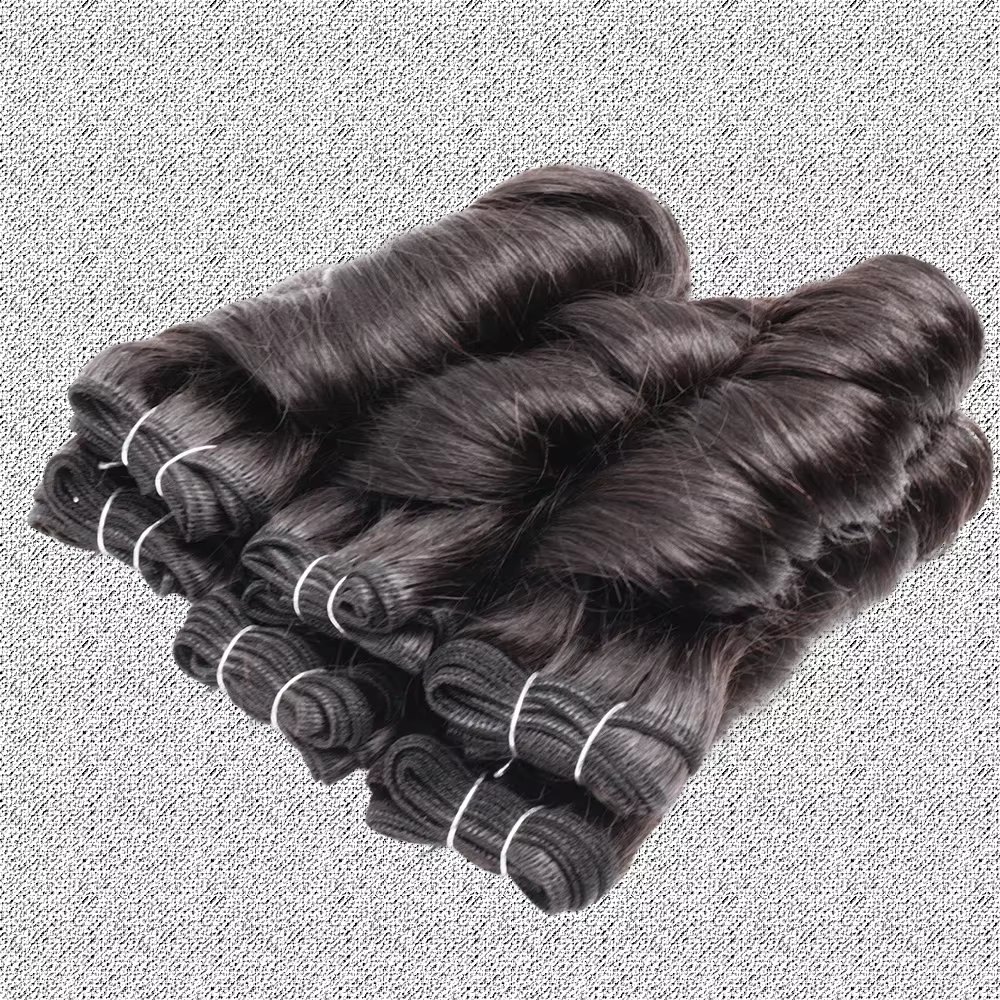 Extensions de cheveux humains ondulés naturels noirs de 8 à 12 pouces pour femmes, mèches courtes bo
