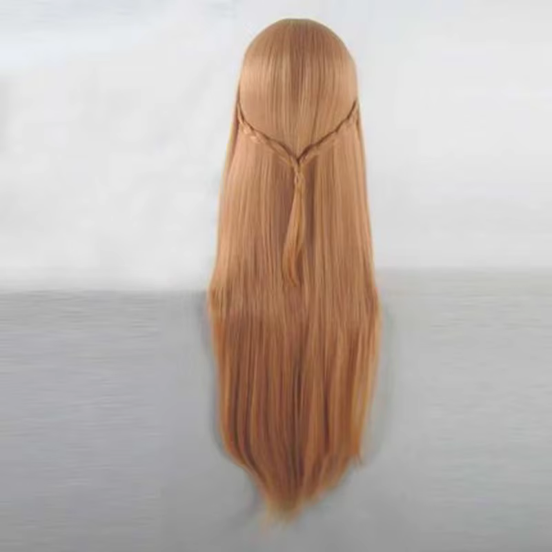Épée Art en ligne Yuuki Asuna longue perruque Cosplay Costume SAO Yuki Asuna femmes cheveux synthéti
