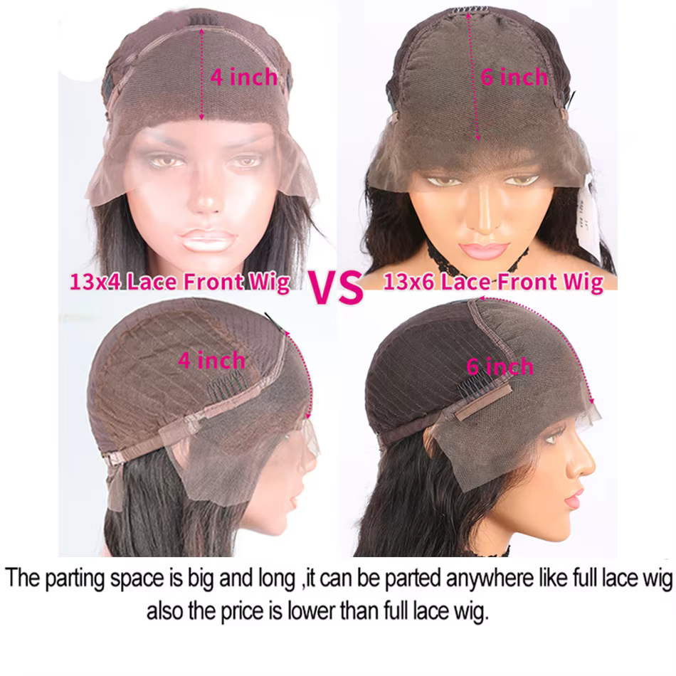 Perruque Brésilienne Naturelle avec Filet de Fixation Frontale en Dentelle, Cheveux Bouclés, Qualité