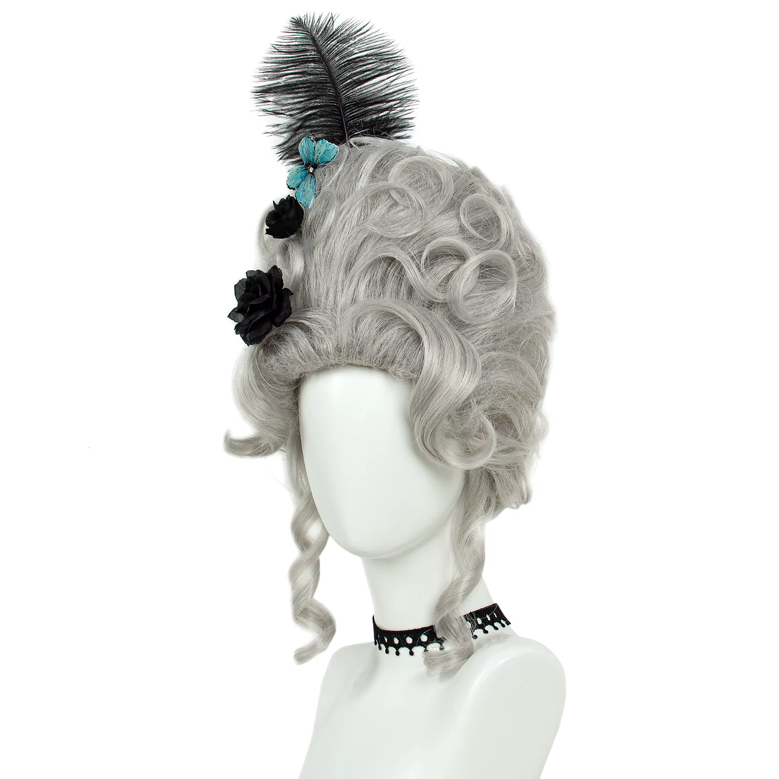 REEWES perruque victorienne pour Costume Rococo Cosplay 18ème siècle perruque cheveux baroques Vinta