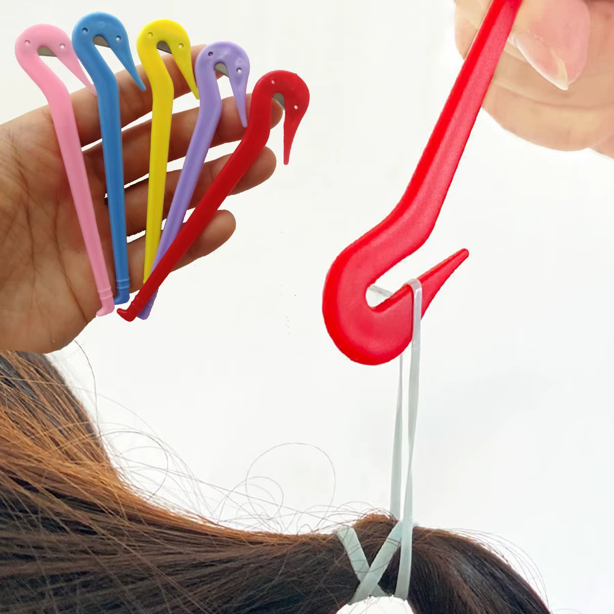 Dissolvant de bande de caoutchouc jetable, 1 pièce, coupe-bande élastique pour cheveux, sans douleur