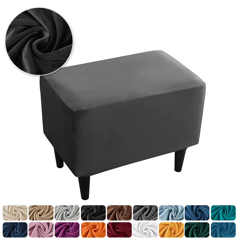 1 ensemble housse de fauteuil de baignoire en velours extensible housse de canapé élastique simple C