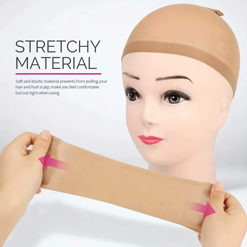 Bonnets de perruque en maille extensible pour cosplay, filets à cheveux tissés, casquettes de perruq
