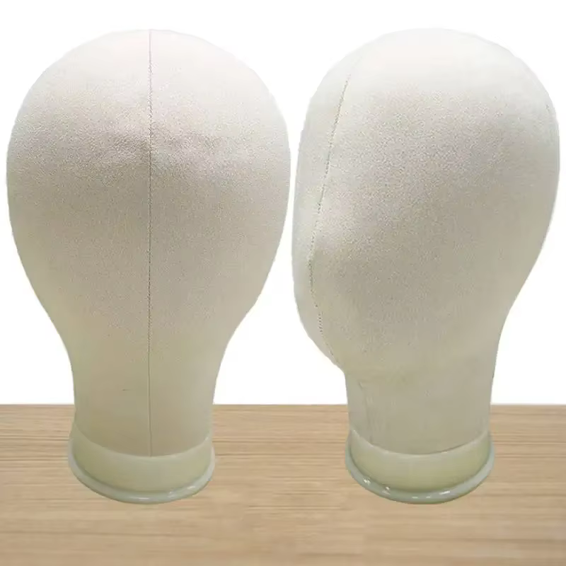 Nouvelle tête de bloc de toile 21/23 pouces tête de Mannequin pour la coiffure affichage fabrication