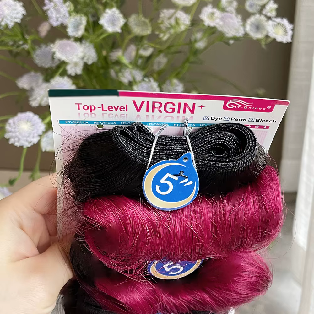Mèches indiennes bouclées et rebondissantes, cheveux bruts 10A, 100% cheveux humains vierges, Extens