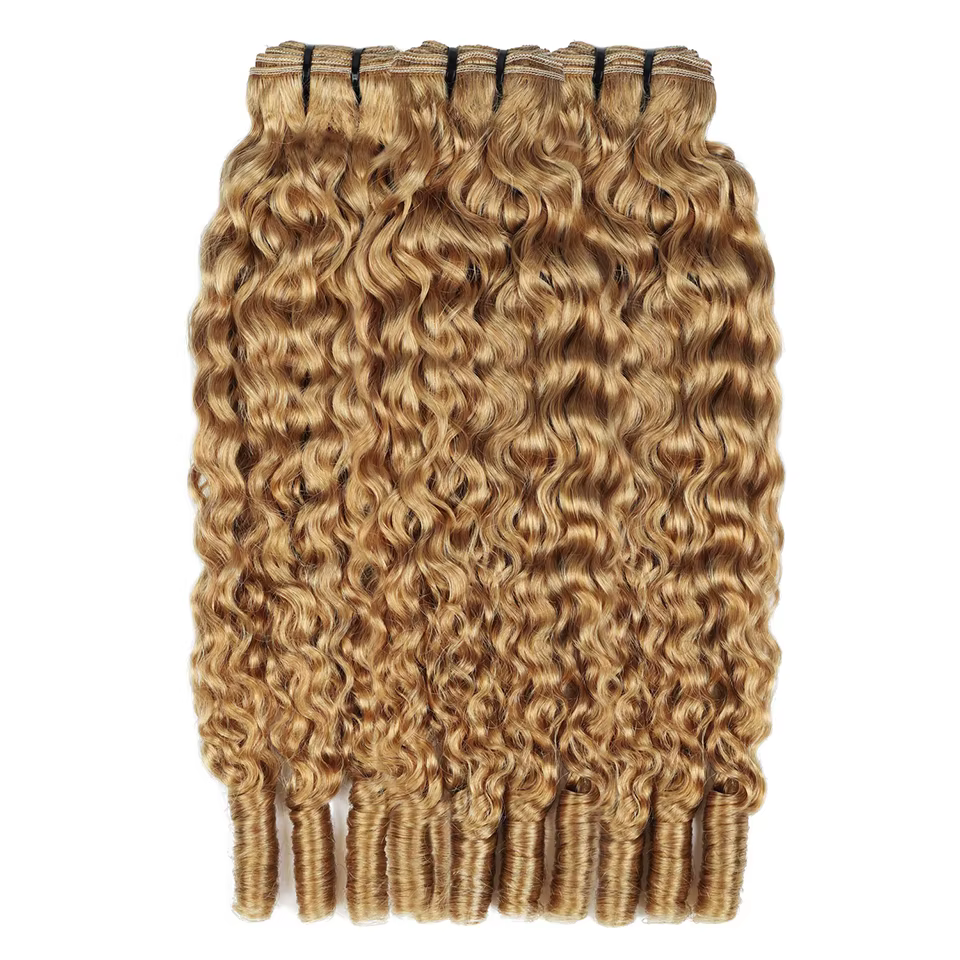 Phashion birman bouclés 1/3 paquets # Extensions de tissage de cheveux vierges crus ondulés, 27 coul