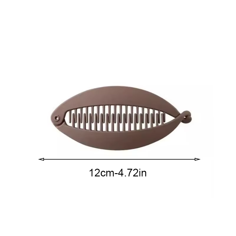 1/3 pièces nouvelle pince à cheveux banane chignon haut pour femmes pince verticale pince torsadée a