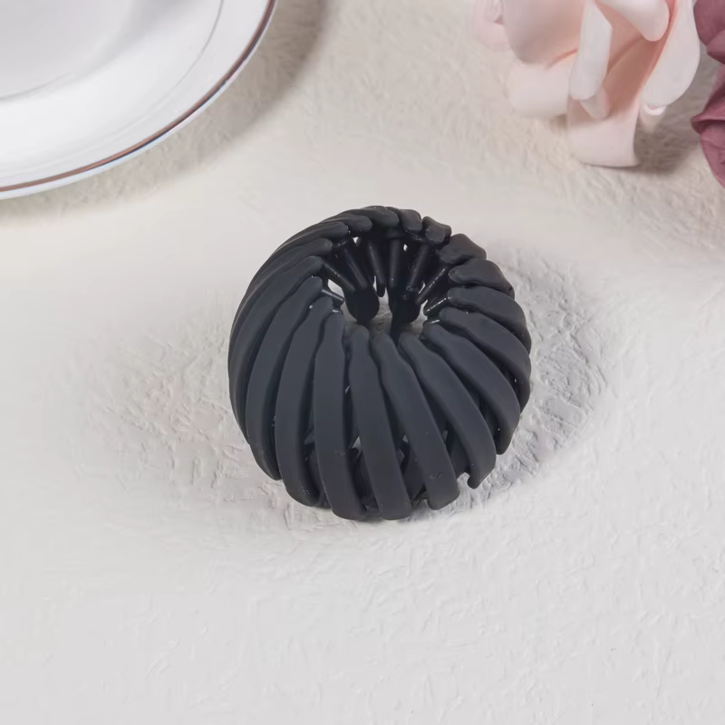 1/4/7 pièces Pinces à cheveux tendance en forme de nid d'oiseau pour femmes, pinces à cheveux mates,