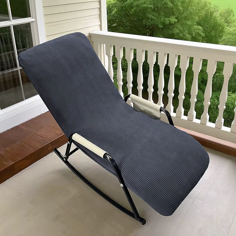 Housse de chaise à bascule extensible, 1 pièce, pour salon, housse de siège élastique, housse de lit