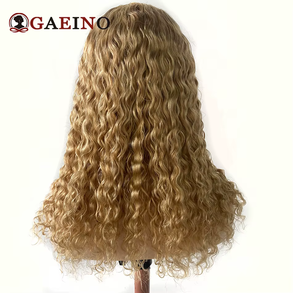 180 densité vague d'eau U partie cheveux perruques P27-613 # vrais cheveux humains pas laisser U par