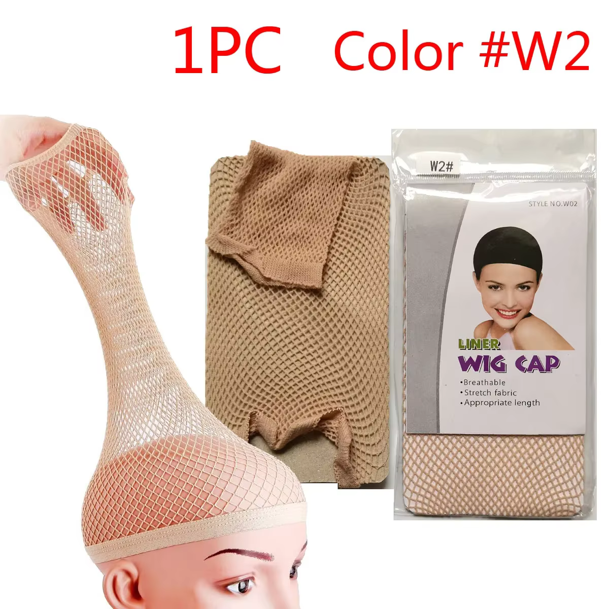 Filet à cheveux en Nylon, 1 pièce, nouveaux filets à cheveux élastiques extensibles, bonnets de perr