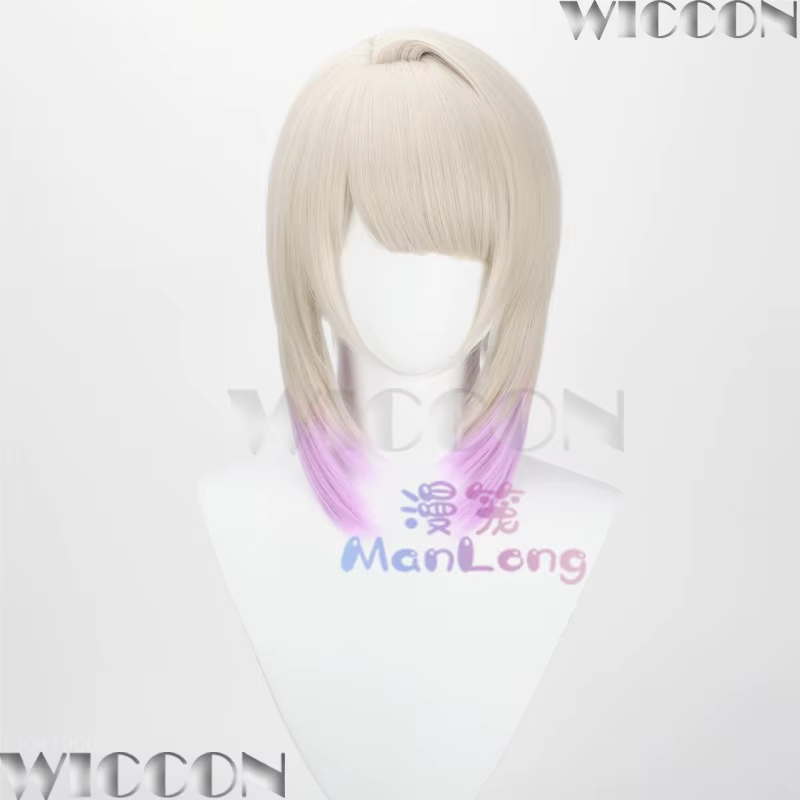 Perruque courte de Cosplay Y2K Jirai Kei pour femme, accessoires pour Festival d'halloween, jeu NEED