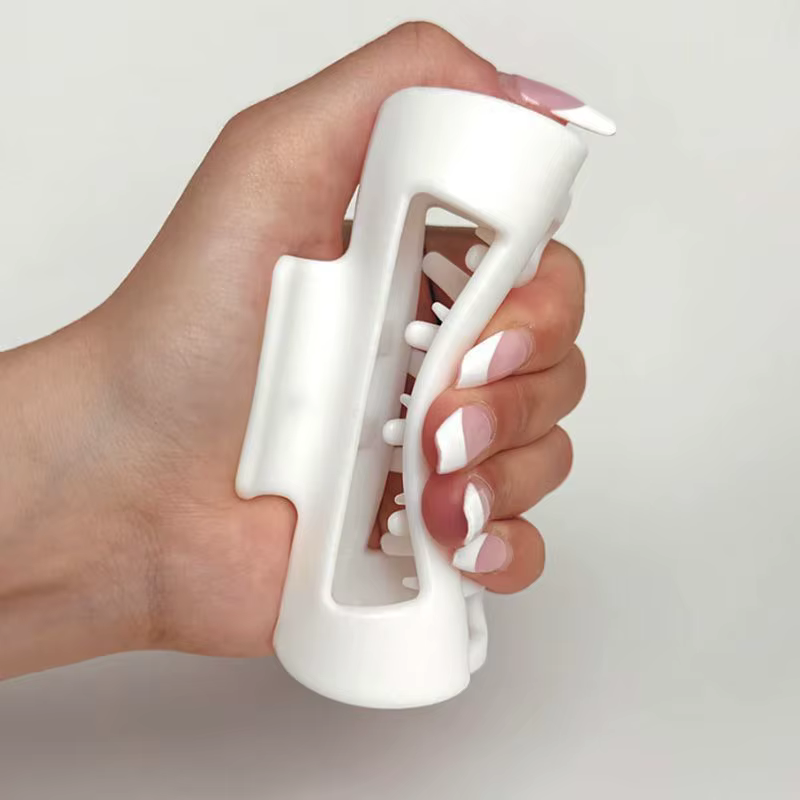 Pinces à cheveux flexibles en silicone, grandes pinces à cheveux courbables antidérapantes | Pince