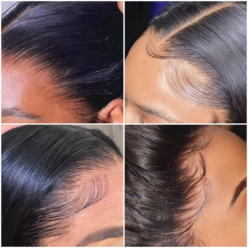 Ali Queen Hair Ondulation Naturelle 2x6 4x4 5x5 Fermeture en dentelle HD Cheveux Humains Frontal en 