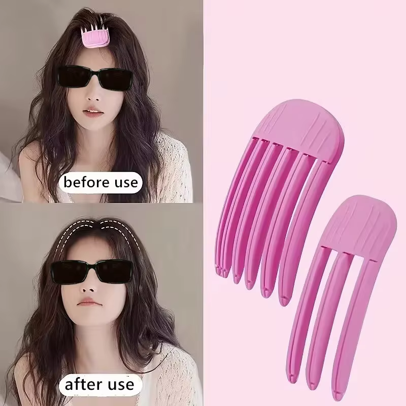 Épingle à cheveux moelleuse frangue à friser Clips racines de cheveux volumisantes pinces à cheveux 